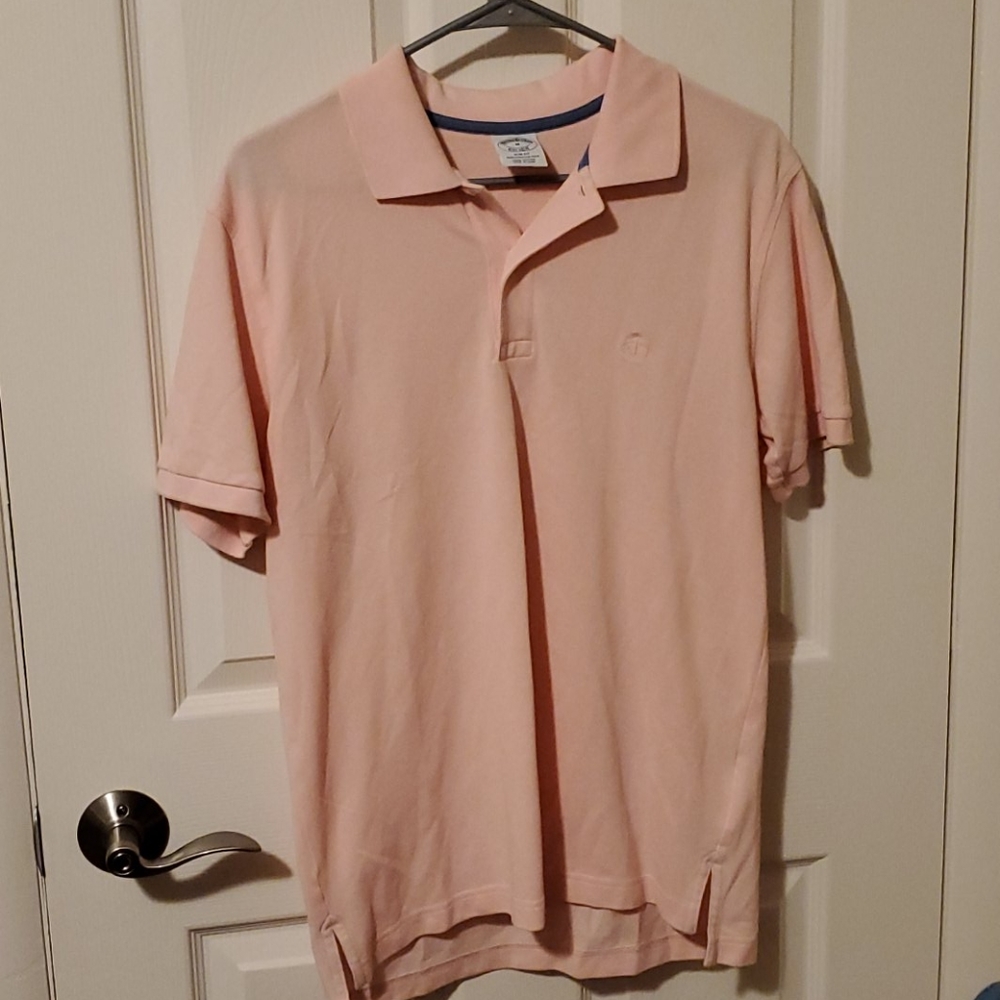 Brooks Brothers Light pink polo